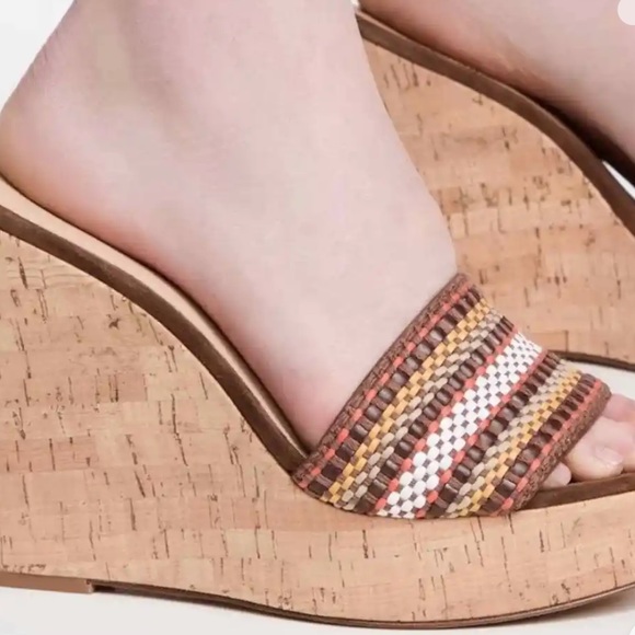 Veronica Beard Woven Wedges - Picture 3 of 5